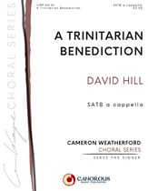 A Trinitarian Benediction SATB choral sheet music cover